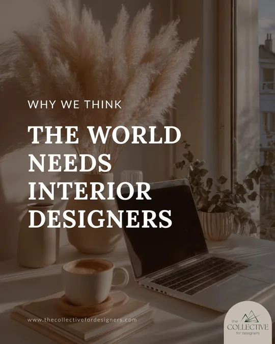 Instagram post: Why we think the world needs interior designers.